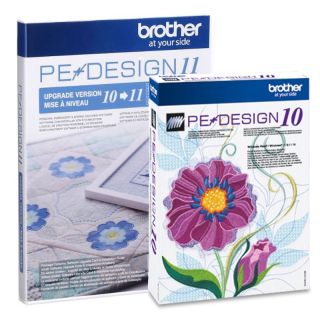 Tarkvara- Brother PE-DESIGN Update 10 to 11