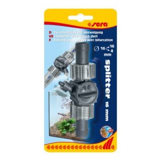 Sera splitter for 16mm hose