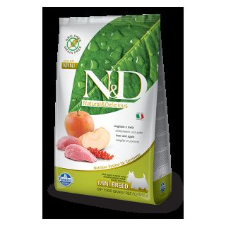 Farmina Natural & Delicious Dog APPLE Boar Mini