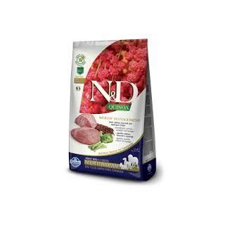 Farmina Natural & Delicious Dog QUINOA Weight Brocc/Lamb