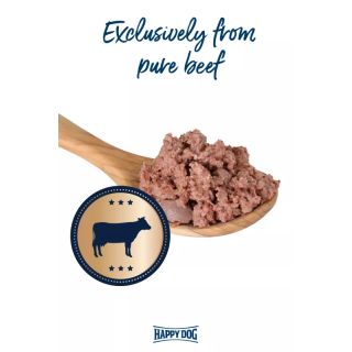 Happy Dog Sensible Pure Germany – monoproteiiniline märgtoit 100% veiselihaga, 800 g (min 6tk)