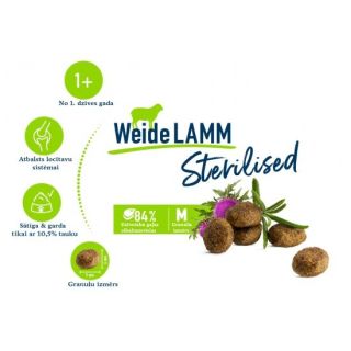 Happy Cat Sterilised Adult Weide-Lamm