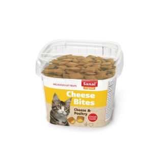 SANAL kassidele Cheese Bites 75g/karp