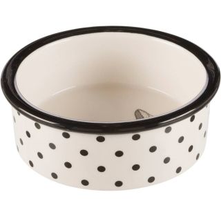 Trixie Keraamiline kauss Zentagle 300ml/12cm valge/must