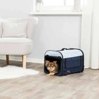Trixie Telkpuur Mobile Kennel, tumesinine, XS