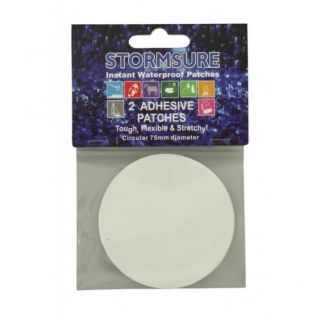 Stormsure TUFF Patches x 2 Self Adhesive 75mm diameter