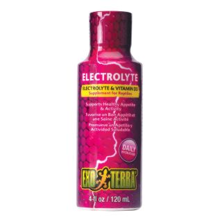 Toidulisand Exo Terra Electrolyte & Vitamin D3 Supplement 120ML