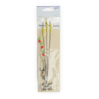 Rakendus Rig#2 3 konksud #2 0.6mm/0.4mm 120cm