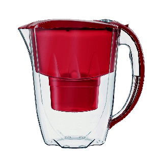 Filterkann Aquaphor Amethyst MAXFOR+ punane 2.8 l