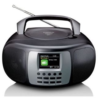 CD-raadio DAB vastuvõtjaga Lenco SCD860BK, must/ hall