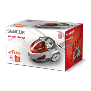 Tolmuimeja Sencor SVC730RD, punane