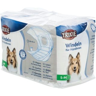 Mähkmed Trixie ''Diapers for Female Dogs S-M 28-40cm'' 12tk