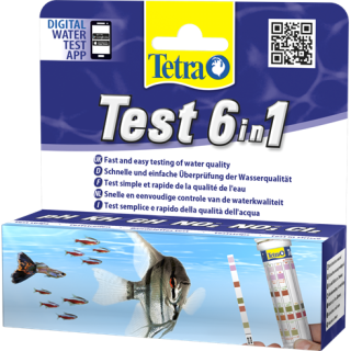 Tetra Test 6 in 1 25tk