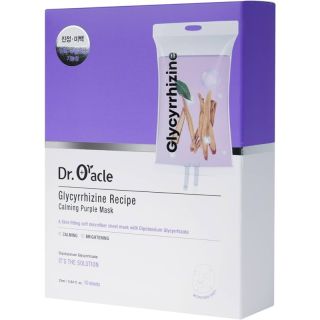 Dr. Oracle Glycyrrhizine Recipe Calming Purple Mask