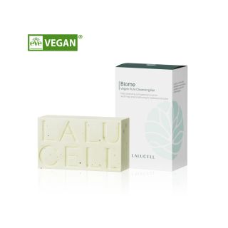 LALUCELL Biome Vegan Pure Cleansing Bar 100g