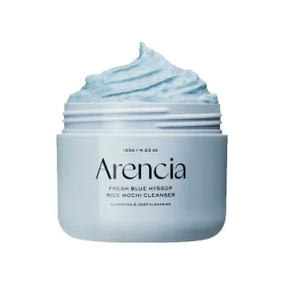 Arencia Fresh Blue Hyssop Rice Mochi Cleanser 120g