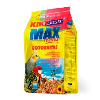 Kiki Max Menu Parakeets 1,0kg keskpapagoile täissööt