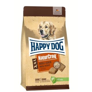Happy Dog NaturCroq Müsli-Ecken – kanaga müslibatoonid koertele 5 kg