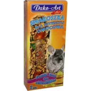 Dako-Art Smak.Chinchilla Fruit maiustus Tšintšiljadele 100g ART0343