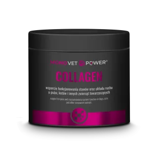 JM-MONOVET Power COLLAGEN 120gr. (kollageen+L-lüsiin+E-vitamiin)