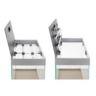 Aquael Akvaariumi komplekt OPTISET 130L (61x41x 60,5cm) valge + akvaariumi kapp