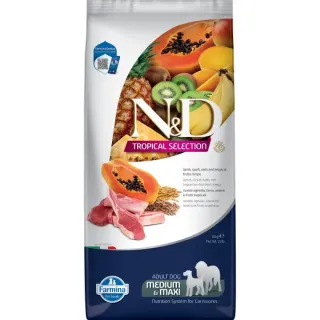 Farmina N&D Dog Tropical Selection Lamb Adult Medium&Maxi 2kg