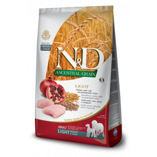 Farmina Dog LOWGRAIN Pomegr./Chick.LIGHT Med/Max 12kg.