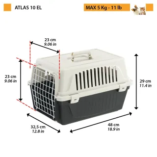 Transpordiboks Atlas 10 EL White