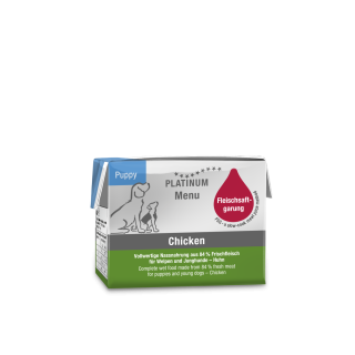 PLATINUM MENU PUPPY CHICKEN 90gr