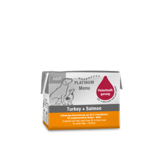 PLATINUM MENU TURKEY/SALMON 90gr