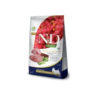 Farmina Natural & Delicious Dog QUINOA Weight Brocc/Lamb Mini 2,5kg.