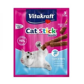 Vitakraft CAT STICKS MINI SALMON 18 G - 3tk