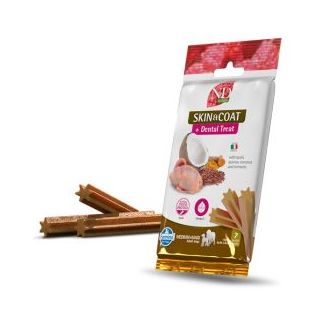 Farmina Dog Quinoa Dental Treat Skin & Coat Adult Medium & Maxi quail 110g/7tk