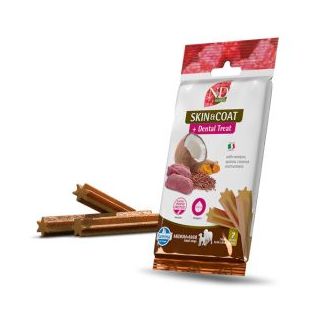 Farmina Dog Quinoa Dental Treat Skin & Coat Adult Medium & Maxi venison 110g/7tk