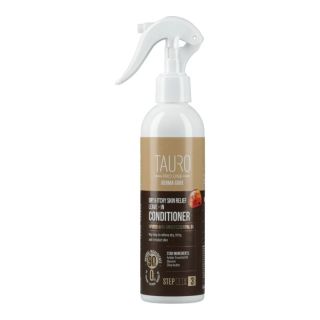 Kasside ja koerte kuiva naha sügelust vähendav mitte mahapestav palsam,TAURO PRO LINE Derma Care Dry & Itchy Skin Relief Leave-In Conditioner for dogs and cats, 250 ml