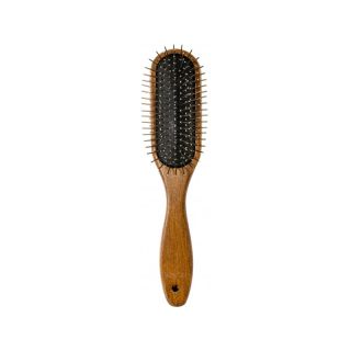 Hari TAURO PRO LINE masseerimiseks, piklik, puidust, 4 x 6 x 1.5 cm