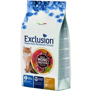 Exclusoin Mediterraneo sterilized beef 12kg