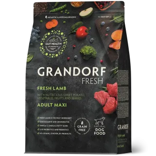 Grandorf Dog - Fresh Lamb - Adult Maxi Breeds - 10 Kg
