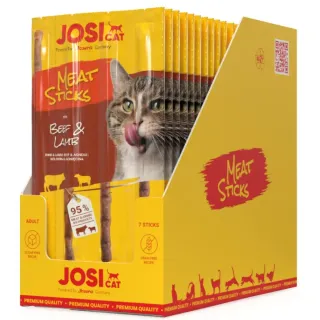 JosiCat Meat Sticks Beef&Lamb 20x35g