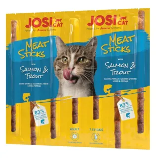 JosiCat Meat Sticks Salmon&Trout 20x35g