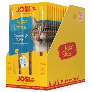 JosiCat Meat Sticks Salmon&Trout 20x35g