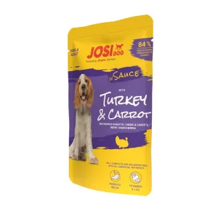 JosiDog Mini kalkuni ja porgandiga eine kastmes 100g (min. tellimus 24tk)