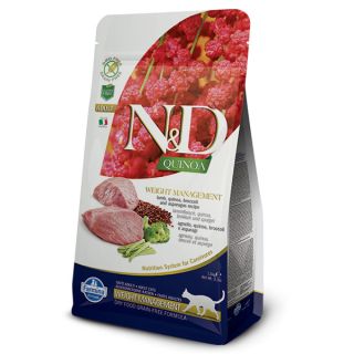 Farmina Natural & Delicious Cat QUINOA Weight Broccoli/Lamb 300g.