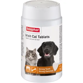 Beaphar Irish Cal Tablets N150 (mineraalaineterikas söödalisnad)