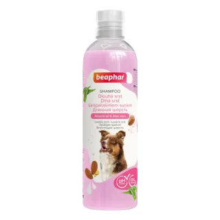 Beaphar Shampoo DOG LONG COAT Almond Oil & Aloe Vera 250 ml.