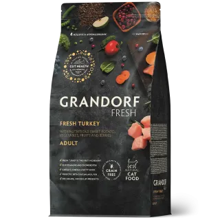 Grandorf Cat - Fresh Turkey - Adult - 2Kg