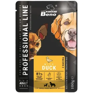 Super Beno konserv koerale S/M pardilihaga, 100g (karp =24tk)