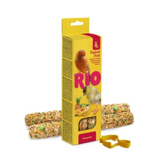 Mealberry RIO Pulgad kanaarilindudele troopiliste puuviljadega, 2x40 g