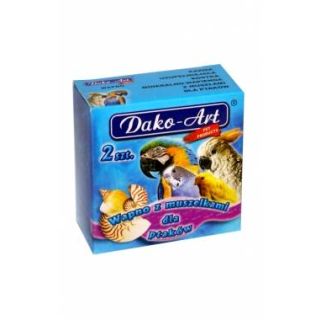 Dako-Art Mineraalne kivi papagoidele 2tk ART623