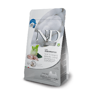 FARMINA-Dog SPIRULINA (White Coat) Sea Bass/Fennel MINI 5kg